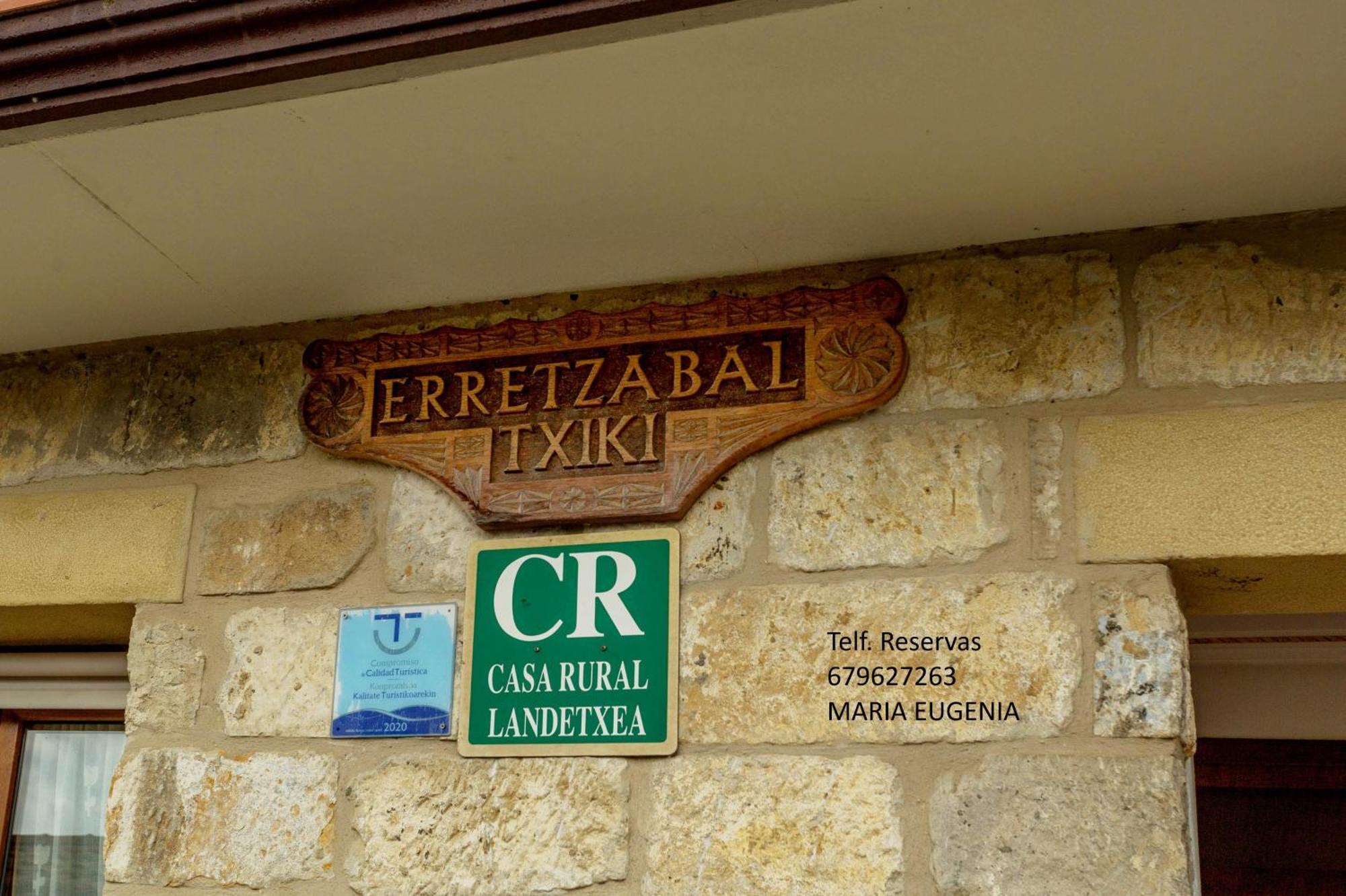 Casa Rural Erretzabal Txiki Orio Extérieur photo